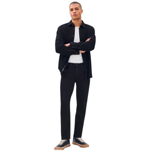 Rag & Bone Men’s Fit 2 Slim Fit Black Authentic Stretch Jean Size 32